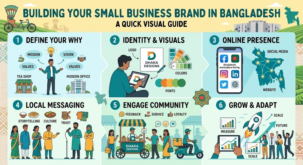 How to build your small business brand in Bangladesh