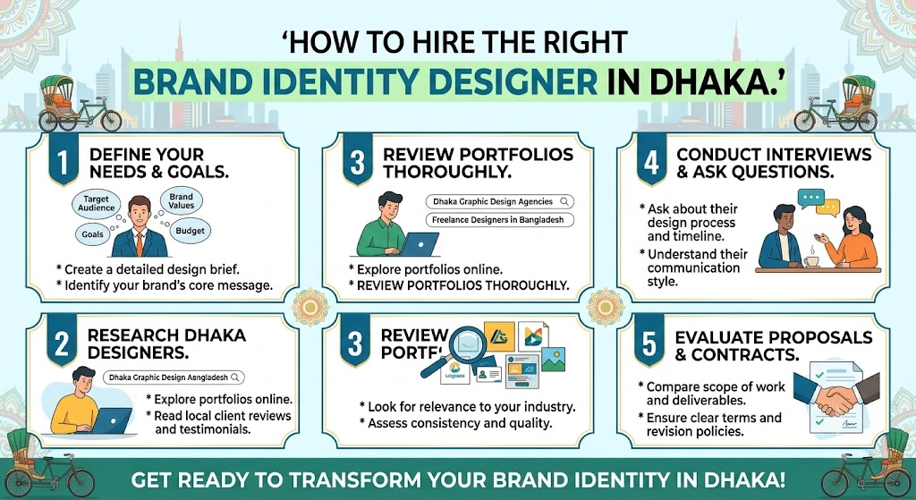 Brand Identity Design in Dhaka: How to Hire Right