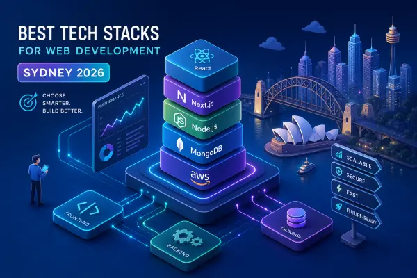 Best tech stacks for web development in sydney 2026 which one should you choose
